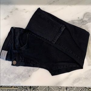Current Elliot jeans:The Ankle Skinny-OD Black